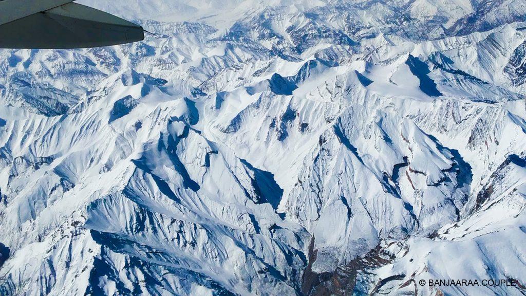 Snow Clad Trans-Himalayan Ranges