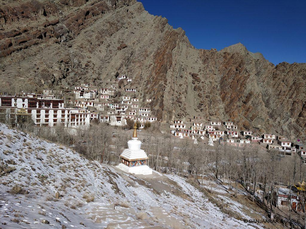 View from the top at Hemis Monastery