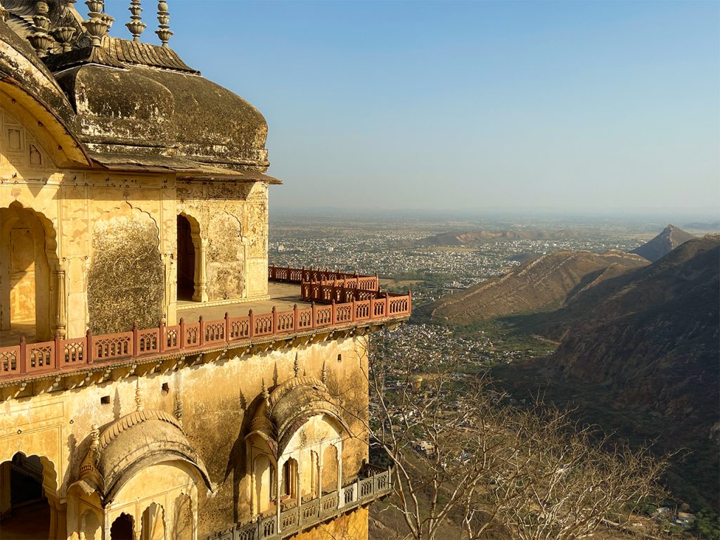 Alwar City View from the top of Bala Quila