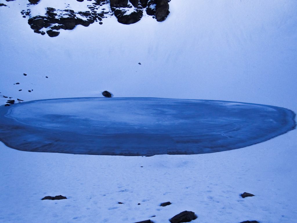 Frozen Rookund Lake